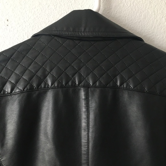 Vegan Leather Moto Jacket - Picture 8 of 8